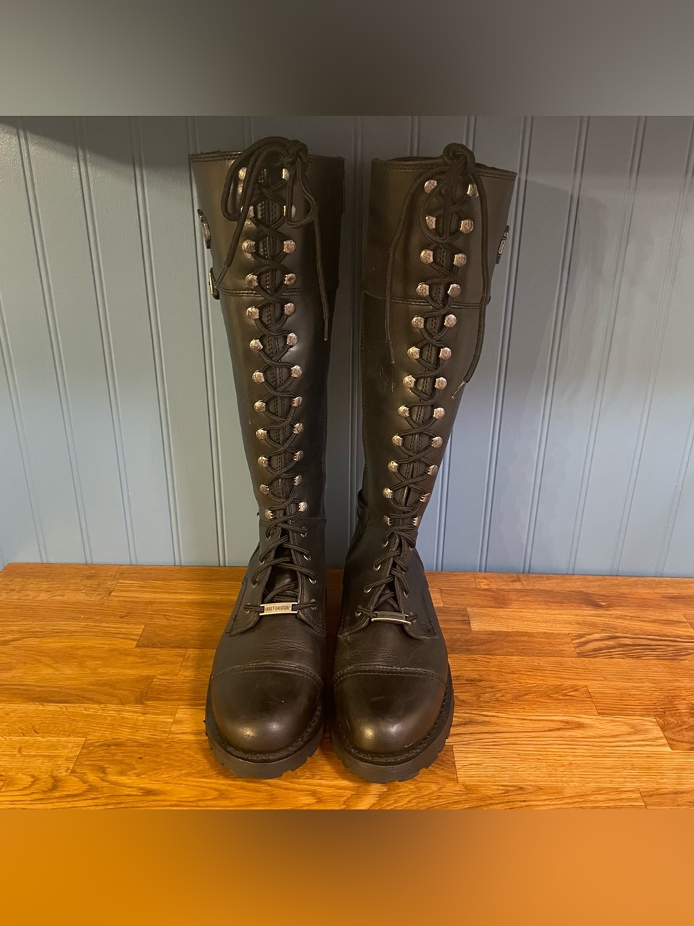 Harley-Davidson Women's Beechwood 15" Motorcycle Boots (10) *Discontinued* - Picture 4 of 11